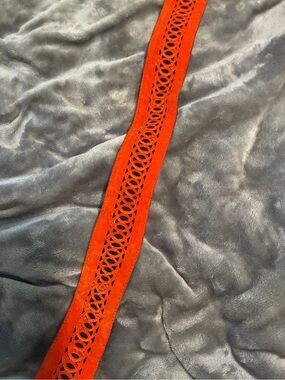 Zohra Vintage Antique Stylish Orange Cutout Brown Western Belt